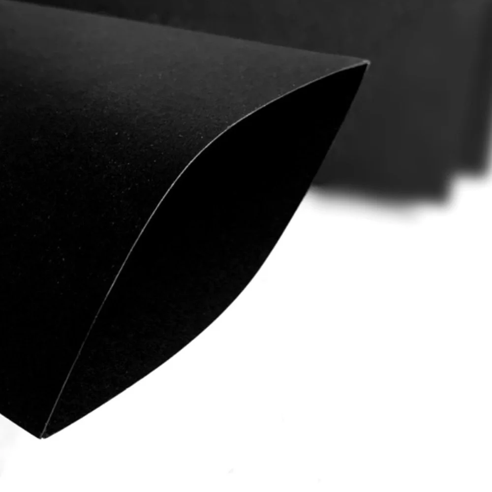 Authentic LARGE Chanel Black Signature Logo Paper Envelope!